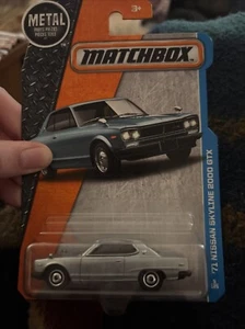Matchbox. '71 Nissan Skyline 2000 GTX. (Silver) - Picture 1 of 1