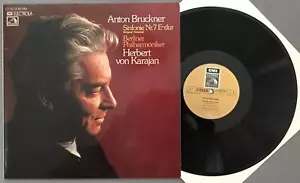 O646 Bruckner Symphony No.7 Karajan BPO 2LP EMI 1 C 165-02 467/68 S Stereo - Picture 1 of 4