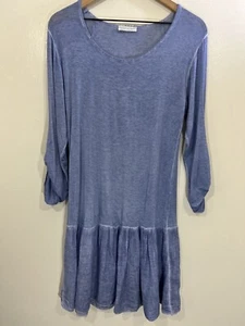 Vestido Lagom Costero Minimalista Mezcla Seda Hecho en Italia S Playa Avant Garde Palma - Imagen 1 de 16