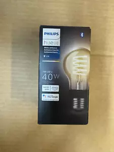 Philips Hue White Ambiance Filament A19 Bluetooth Smart LED Bulb 3578 - Picture 1 of 1