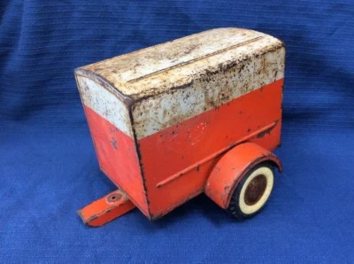 Remolque de juguetes NY-LINT Toys 8-19,5 naranja y blanco Foto 1 de 4