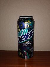 Mountain Dew Baja Blast Deep Dive can Opened Empty Rare Limited Edition 2022