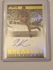 2016-17 Panini Studio Breakout Signatures Sean Kilpatrick Autograph #/299 - Nets