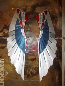 1/6 HT Hot Toys TMS040 The Falcon Wings Figure Captain America Accessories PVC - Picture 1 of 1