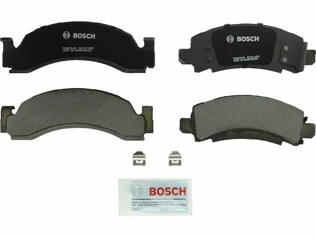 Juego de pastillas de freno Bosch QuietCast con herrajes para GMC P3500 1979-1999 16 MBTY Foto 1 de 1