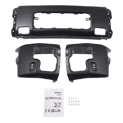 Front Bumper Face Bar Fit For Nissan Titan 2004-2015 Black Steel 62022ZR00A Foto 1 de 4