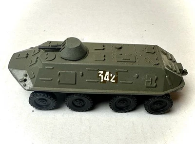 Vintage 1970-80s, BTR 60 USSR Soviet Military Tank Scale Toy Model 1:43 - Image 1 of 4