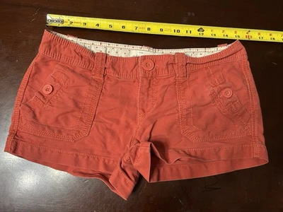 Y2K Aeropostale Vintage Shortie Shorts Size 5/6 Low Rise - Image 1 of 4