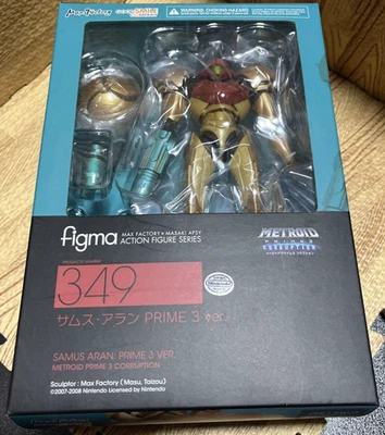 Figura Max Factory Figma 349 Metoid Prime 3 Corruotion Samus Aran Foto 1 de 4