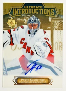 2022-23 Ultimate Collection Pyotr Kochetkow Ultimate Introductions Gold Auto/25 - Bild 1 von 2