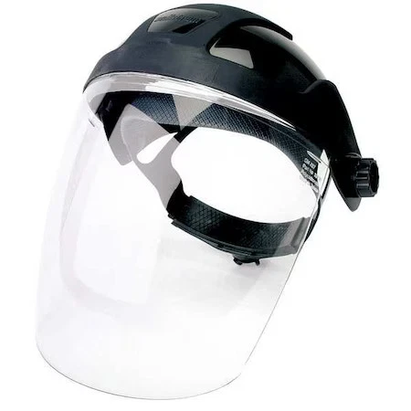 Conjunto de protector facial de trinquete Sellstrom S32010, visera transparente, policarbonato, Foto 1 de 2