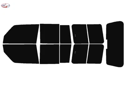 Kit de película de tinte de ventana precortada de 2 capas para Mitsubishi Montero 1992-1999 Foto 1 de 4