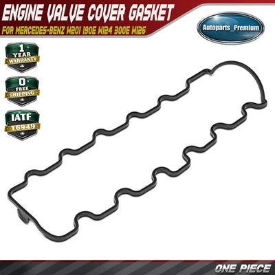 Engine Valve Cover Gasket for Mercedes-Benz W201 190E W124 300E W126 300SE S124 - Image 1 of 4