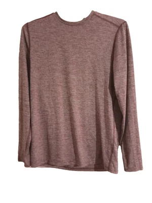 Top Champion Activewear Mujer Talla Mediana Mangas Largas Cuello Alto Púrpura Foto 1 de 3