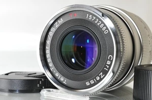 [MINT]Carl Zeiss Tele-Tessar T* 85mm F/4 ZM Lens Silver for Leica M mount #5989 - Picture 1 of 12