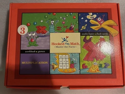 Hooked On Math Master The Facts - Multiplicación ROJA Nivel 3 - NUEVO Foto 1 de 4
