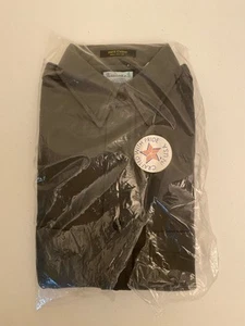 Fieldmaster Vintage USA Men's Chamois Shirt Charcoal Size Medium M NWT - Picture 1 of 4