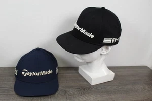 Lotto 2 cappelli snapback TaylorMade M3 SIM TP5 Golf New Era 9FIFTY Tour blu nero - Foto 1 di 17