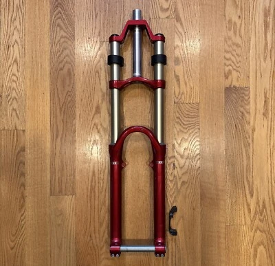 Vintage Rock Shox Boxxer 26” DH Dual Crown Suspension Fork Disc/V-Brake 20mm TA - Image 1 of 4