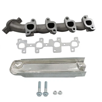 Colector de escape derecho Labwork con junta para Dodge Dakota Durango 2000-2003 4,7 L Foto 1 de 4