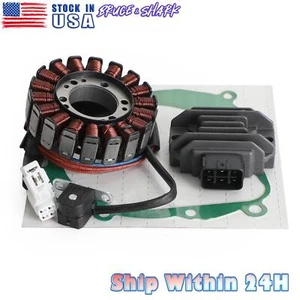 Magneto Stator+Voltage Rectifier+Gasket For Kawasaki ArcticCat Suzuki 2003-2008 - Foto 1 di 7