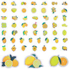  50 Sheets Kids Water Bottles Small Fruit Decals Lemon Sticker Cell Phone