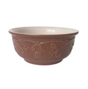 Pfaltzgraff Mission Flower Soup Cereal Bowl Embossed Scroll Pattern Replacement - Picture 1 of 12