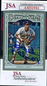 Brooks Robinson JSA Coa Signed 2013 Topps Gypsy Queen Autograph - Picture 1 of 2