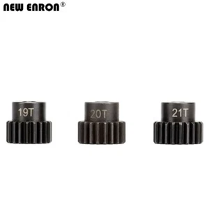 Engranaje de piñón de motor 19T 20T 21T acero duro M0.8 32P 5MM para coche rastreador de radiocontrol 1/10 - Imagen 1 de 21