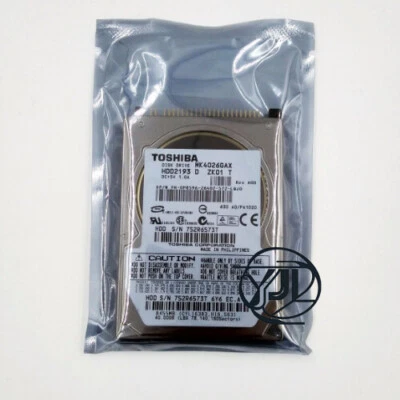 TOSHIBA MK4026GAX 40GB Hard Disk Drive HDD 2.5" 16MB 5400RPM PATA Laptop Disk - Image 1 of 4