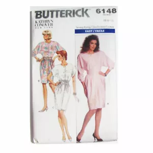 Butterick 6148 Sz 6-8-10 Kathryn Conover Easy Sew Dress Sewing Pattern Uncut - Picture 1 of 5