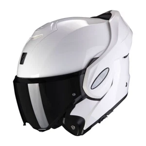 Casco Scorpion EXO Tech Evo Solid bianco - Imagen 1 de 3