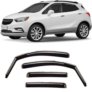 Sun Rain Visors Wind Guards for 2013-2022 Buick Encore - Picture 1 of 8