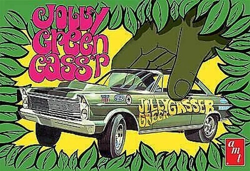 Amt / Mpc AMT1192/12 - 1/25 1965er Ford Galaxie Jolly Verde Gasser - Nuovo - Immagine 1 di 1