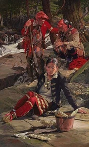 John BUXTON " Kinsman To The Shawnee " Limited Edition Print Indigenous ART 350 - Picture 1 of 10