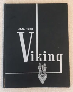 1953 Amundsen High School IL AHS YEARBOOK Chicago CPS Mid-Year Book Year Jan '53 - Picture 1 of 5