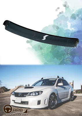 For Subaru Impreza WRX Sedan 2008-2014 Rear Window Roof Visor Spoiler Rear - Image 1 of 2