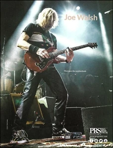 Guitarra Eléctrica The Eagles Joe Walsh 2017 PRS Anuncio 8 x 11 Publicidad Impresión - Imagen 1 de 3