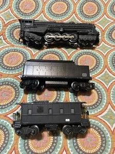 LIONEL O-GAUGE 681 6-8-6 STEAM TURBINE LOCOMOTIVE,Tender,Caboose LIGHTS & SMOKES - Picture 1 of 20