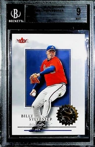 2001 Fleer Authority #137 Billy Sylvester 0389/2001 BGS 9 MINT Rookie - Picture 1 of 2