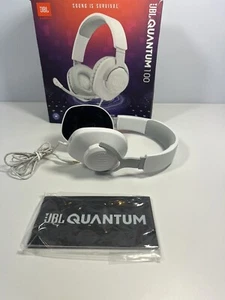JBL Quantum 100 by Harman Wired Over-Ear Gaming Headset - Picture 1 of 3