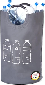 Faltbarer Pfandflaschen Sammelbehälter Faltbar Groß Wasserdicht Flaschensammler  - Bild 1 von 12