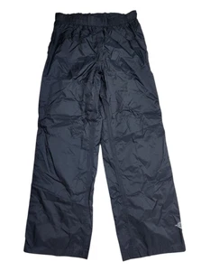Columbia Mens L Rain Pants Omni-Tech Waterproof Packable Elastic Waist Black - Picture 1 of 7