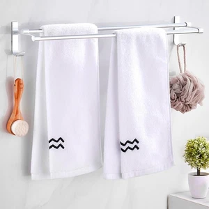 Toallero de pared estante de baño para estantes percha de baño - Imagen 1 de 12
