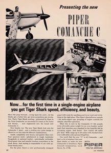 1969 Piper Comanche C Flugzeug Anzeige 26.11.2025z - Bild 1 von 1