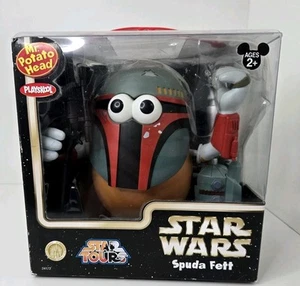 Star Wars 2007 Hasbro Playskool Spuda Fett (Boba Fett) Mr. Potato Head NIB - Picture 1 of 7
