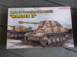 NEW DRAGON 1:35TH SCALE Sd.Kfz.131 PANZERJAGER II FUR PAK40/2 MODEL TANK 6262 - Picture 1 of 2