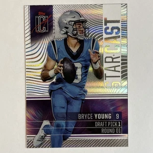 2024 Topps Signature Class Star Cast #SC-5 BRYCE YOUNG Carolina Panthers Card - Picture 1 of 2