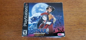 Lunar 2: Eternal Blue Complete PlayStation 1 Outer Big Box ONLY Ps1 NO GAME - Picture 1 of 11