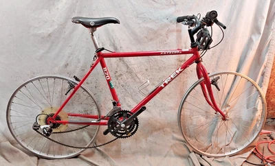 Bicicleta MTB Trek 820 Antelope 1995 18,5" grande rígida rígida 4130 acero cromado ~ Foto 1 de 4